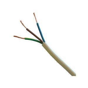 3093Y 2.5MM 3 CORE WHITE HEAT RESISTENT FLEX CABLE - PER M