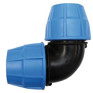 MDPE 25MM COMPRESSION ELBOW