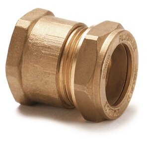 28MM X 1" COMPRESSION FEMALE IRON COUPLING