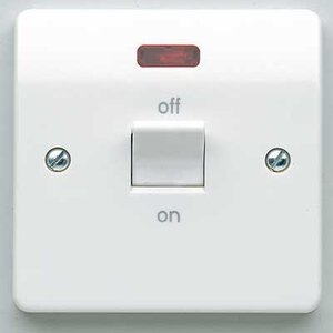 MK COOKER SWITCH WITH NEON 32A K5105WHI