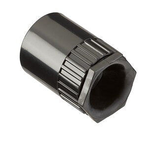 20mm Female Adaptor with Male Bush Black
