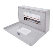 EAM13 Eaton 13 Way 125A SP+N Metalclad Distribution Board without Incomer