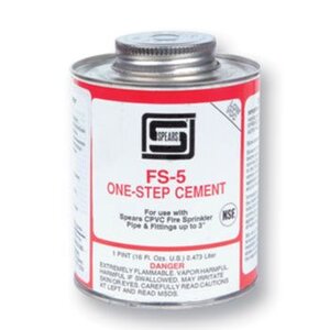 FlameGuard FS5-020 solvent cement - 473ml