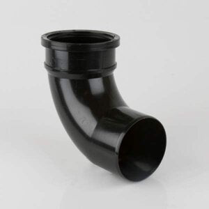 Brett Martin BS320 82.4mm Black Soil Single Socket Push Fit Bend