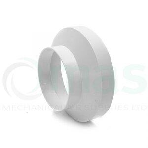 150 - 100MM PLASTIC DUCT REDUCER