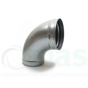 200MM SPIRAL DUCT 90 DEGREE ELBOW