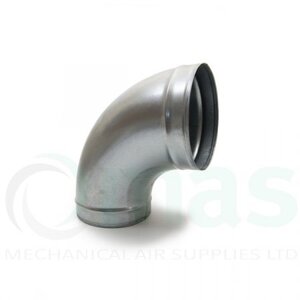 125MM SPIRAL DUCT 90 DEGREE ELBOW