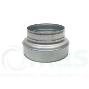 150 X 125MM METAL DUCT REDUCER