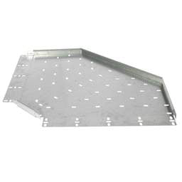 450mm Flat Bend for Medium Duty Tray with Integral Coupler
