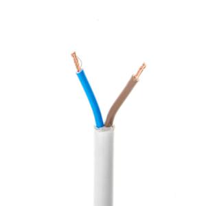 White Flex 1.5mm 2 Core (per 100m)